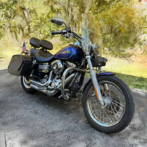 Harley Davidson Dyna Low Rider 3D scan